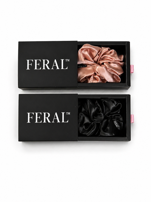FERAL  Scrunchie  Silk