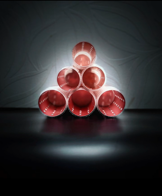 FERAL Luxury Metal-Core Rollers — Crown & Fringe Kit